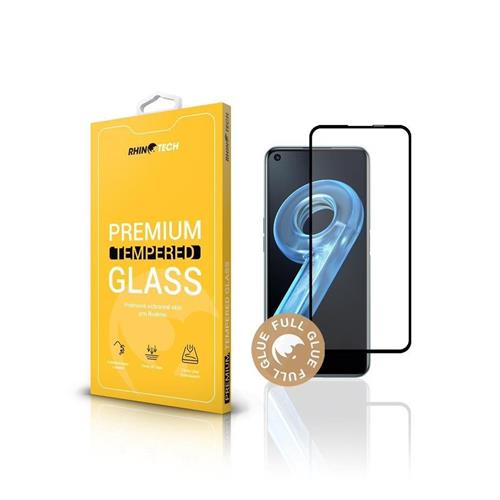 RhinoTech Tvrdené ochranné 2,5D sklo pre Realme 9i (Full Glue)