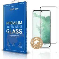 RhinoTech Tvrdené ochranné 2,5D sklo pre Samsung Galaxy S22 5G (Full Glue)