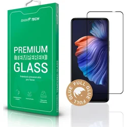 RhinoTech tvrdené ochranné 2,5D sklo pre Tecno Camon 18 (Full Glue)