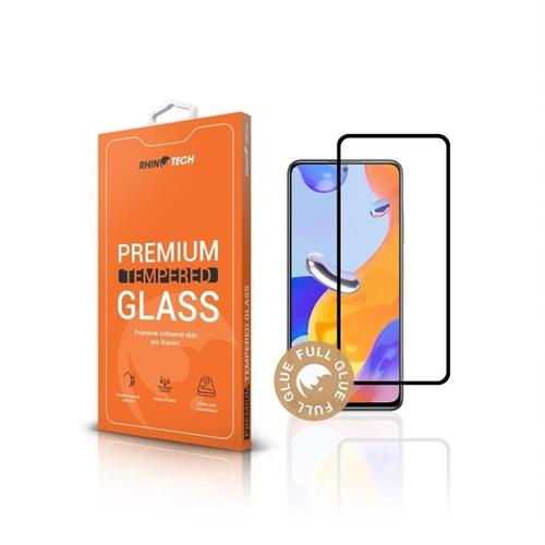 RhinoTech Tvrdené ochranné 2,5D sklo pre Xiaomi Redmi Note 11 Pro / Note 11 Pro (Full Glue)