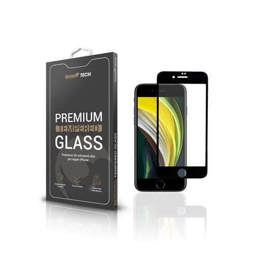 RhinoTech Tvrdené ochranné 3D sklo pre Apple iPhone 7/ 8/ SE 2020 RT184