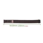 RhinoTech univerzální nylonový řemínek Quick Release 20mm světle duhový