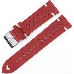 RhinoTech univerzální řemínek Genuine Leather Quick Release 18mm růžový