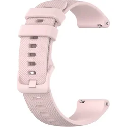 RhinoTech univerzální silikonový řemínek Quick Release 18mm, světle růžová