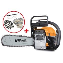 Riwall PRO Řetězová pila benzínová RPCS 5140 SET