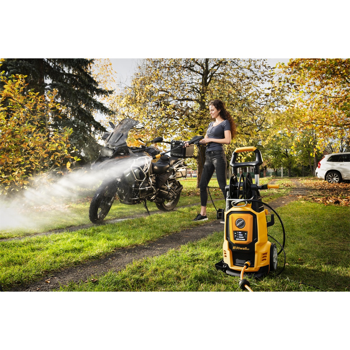 Riwall PRO Vysokotlaký čistič REPW 180 RC SET