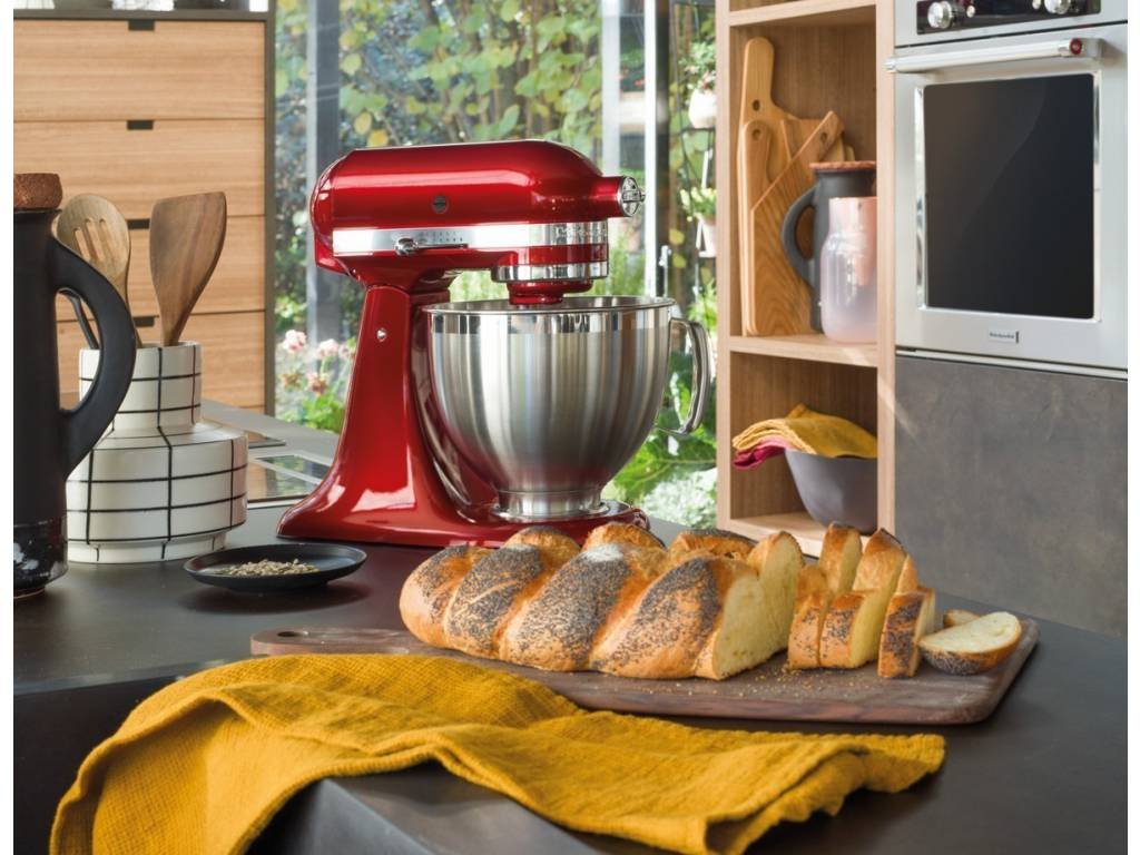 Robot Kitchenaid Artisan 5KSM185PSEER, kráľovská červená