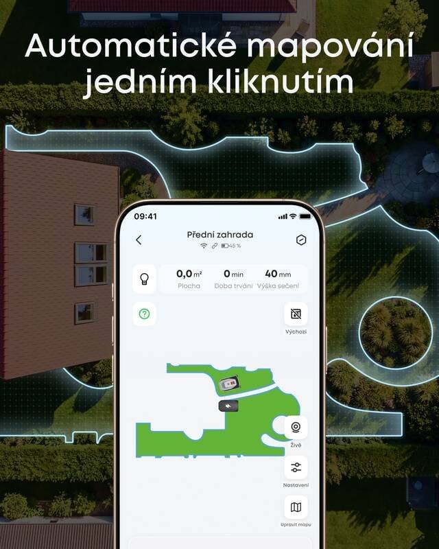 Robotická kosačka Anker eufy C15 sivá