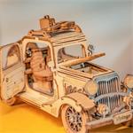 RoboTime 3D dřevěná skládačka Veterán kupé