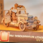 RoboTime 3D dřevěná skládačka Veterán kupé