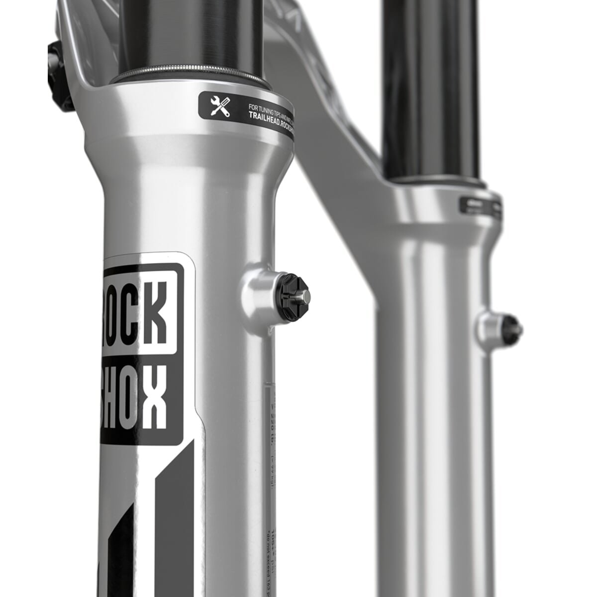 RockShox PIKE Ultimate Charger RC2 - Crown Boost™ 15×110, 27,5" 140mm 44offset, strieborná