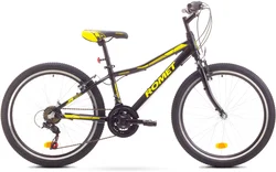 Romet 2017 24" Rambler junior 24" - černá/žlutá