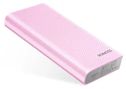 Romoss Sense 6 LED PH80 růžová 20000mAh