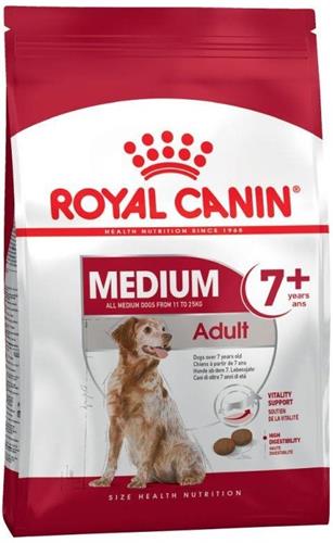 ROYAL CANIN Medium Adult 7+, granule pro psy 15kg