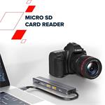 Rozbočovač CANYON DS-17 6v1 4k USB-C sivý