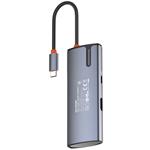 Rozbočovač ColorWay 5v1 USB/ 1x USB-C/ 1x HDMI/ 3x USB-A