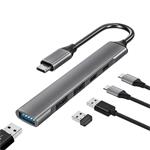 Rozbočovač Solight 5v1 USB-C