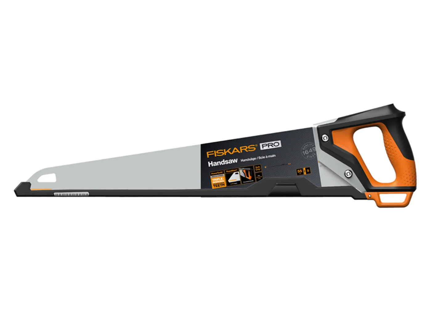 Ručná píla Fiskars PowerTooth 550 mm, 9 zubov/palec