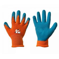 Rukavice ORANGE, detské, veľkosť 6, BRADAS