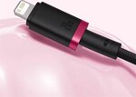 Rýchlonabíjací kábel Baseus Dura USB-C/Lightning 1 m, 20 W, čierno-červený