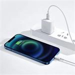 Rýchlonabíjací kábel Baseus Superior Series USB-C/Lightning 20W 1m biely