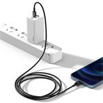 Rýchlonabíjací kábel Baseus Superior Series USB-C/Lightning 20W 1m čierny