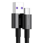 Rýchlonabíjací kábel Baseus Superior Series USB/USB-C 66W 2 m čierny