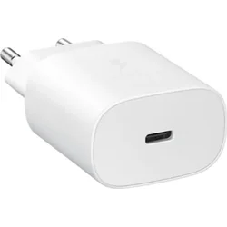 Rýchlonabíjačka Samsung EP-TA800, USB-C, 25 W, biela