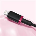 Rychlonabíjecí kabel Baseus Dura USB-C/Lightning 1m 20W černo červený