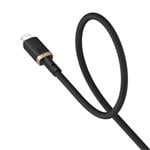 Rychlonabíjecí kabel Baseus Dura USB-C/Lightning 1m 20W černo zlatý