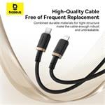 Rychlonabíjecí kabel Baseus Dura USB-C/Lightning 1m 20W černo zlatý
