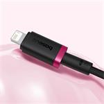 Rychlonabíjecí kabel Baseus Dura USB/Lightning 1m 2.4A červeno černý