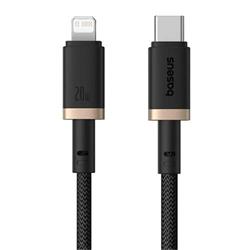 Rychlonabíjecí kabel Baseus Dura USB/Lightning 2m 20W černo zlatý