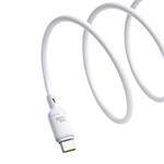 Rychlonabíjecí kabel Baseus Silky USB-C/USB-C 1m 100W bílý
