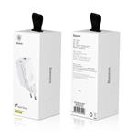 Rychlonabíječka do sítě Baseus 1xUSB Quick Charge 3.0 24W bílá