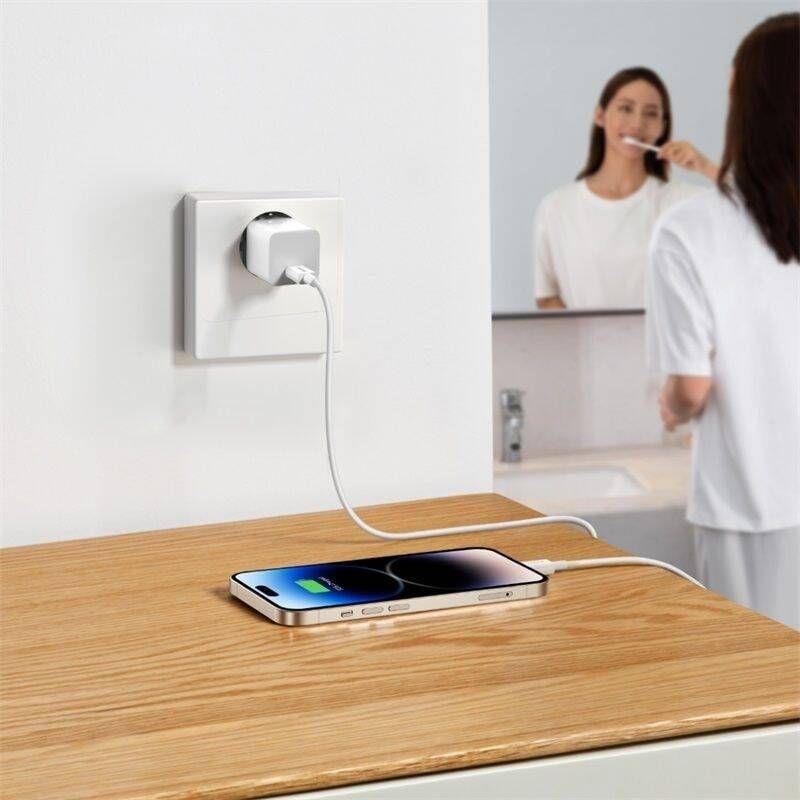 Rychlonabíječka do sítě Baseus GaN5 Mini 20W EU bílá