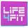 Rýchloschnúci uterák z mikrovlákna LifeFit 35x70 cm, fialový