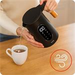 Rychlovarná konvice Huslog 1,7l nerezová černá