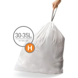 Sáčky do odpadkového koše 30-35 L, Simplehuman typ H, zatahovací, 20 ks v balení