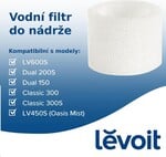 Sada 10 vodných filtrov Levoit pre nádrž zvlhčovača vzduchu