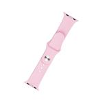 Sada silikónových remienkov FIXED Silikónový remienok pre Apple Watch 38/40/41 mm, svetloružový