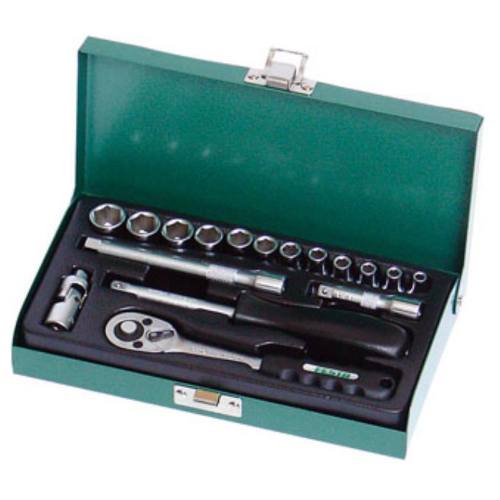 Sada stopiek PROFI, 17 ks, 1/4", CrV, FESTA