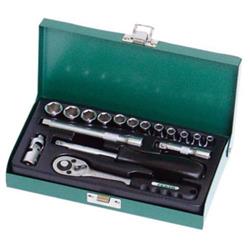 Sada stopiek PROFI, 17 ks, 1/4", CrV, FESTA