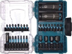 Sada torzných bitov MAKITA 1/4" IMPACT BLACK 30 ks v plastovej krabici