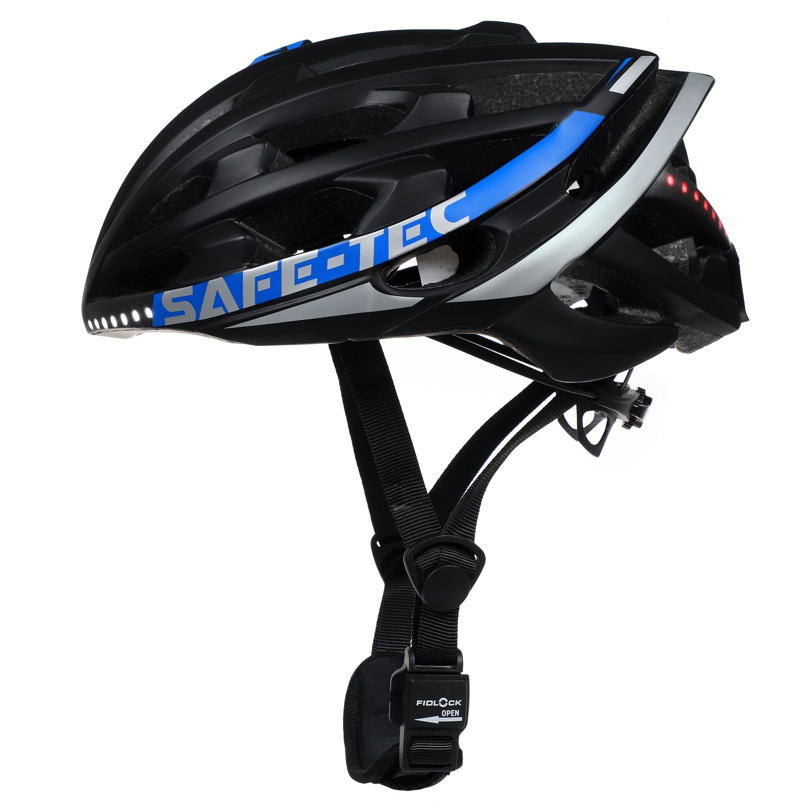 Safe-Tec TYR 2 Black-Blue S (53cm - 55cm)