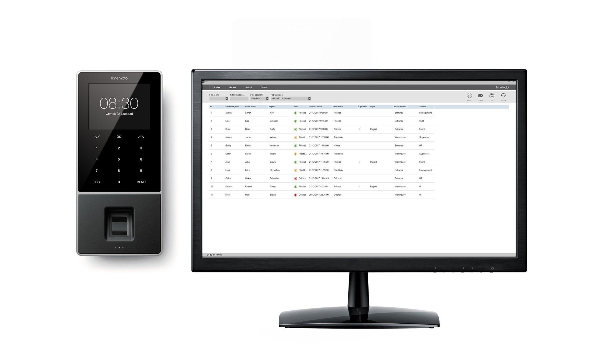 SAFESCAN TimeMoto licencie PC softvér Plus 139-0600
