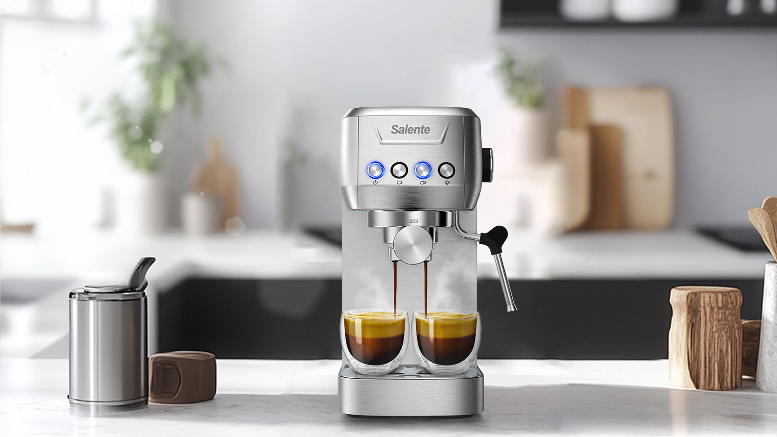 Salente Coffio z nerezovej ocele