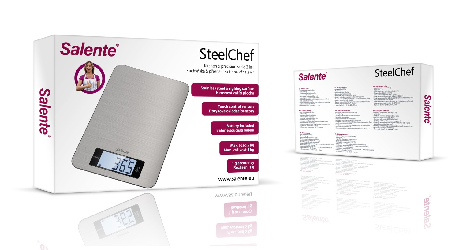 Salente SteelChef, kuchyňská váha