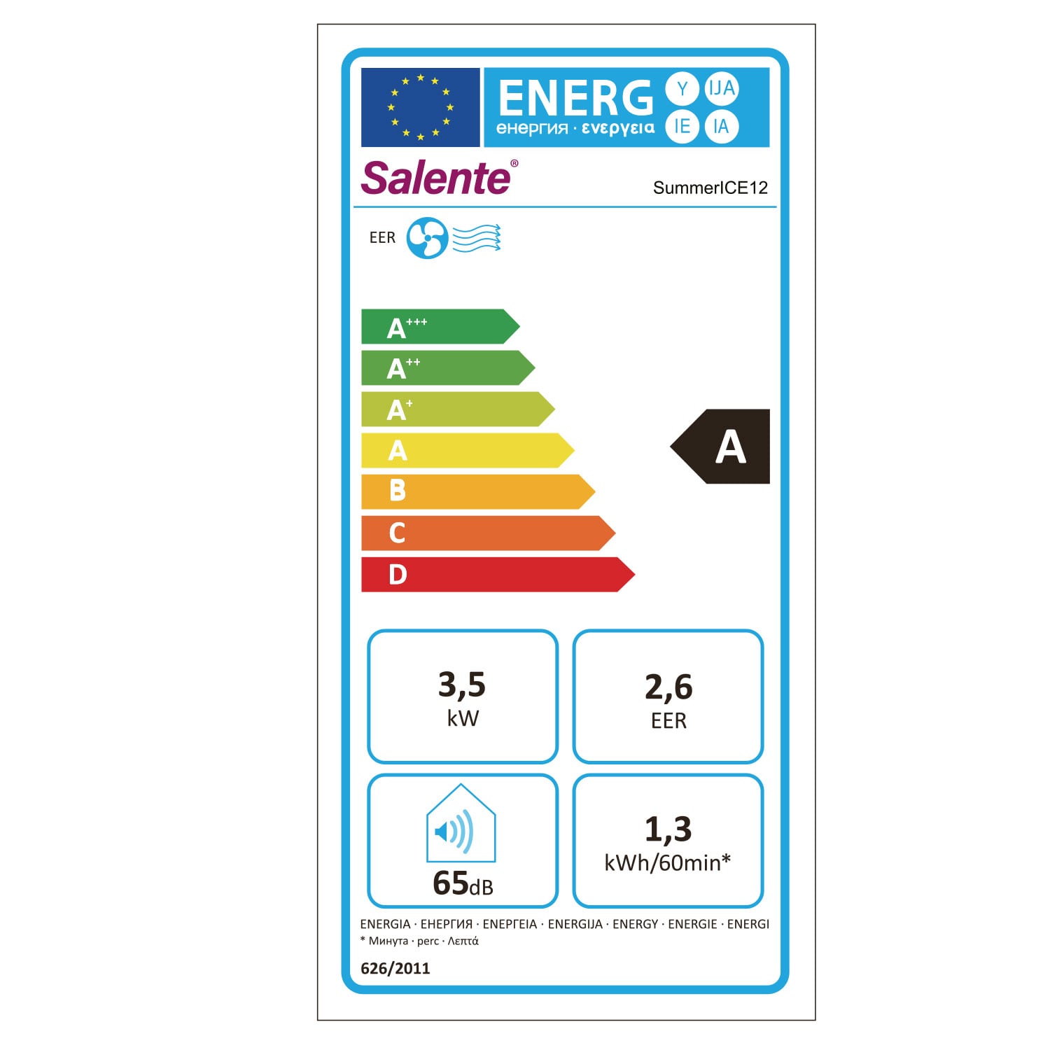 Salente SummerICE12, chytrá mobilní klimatizace