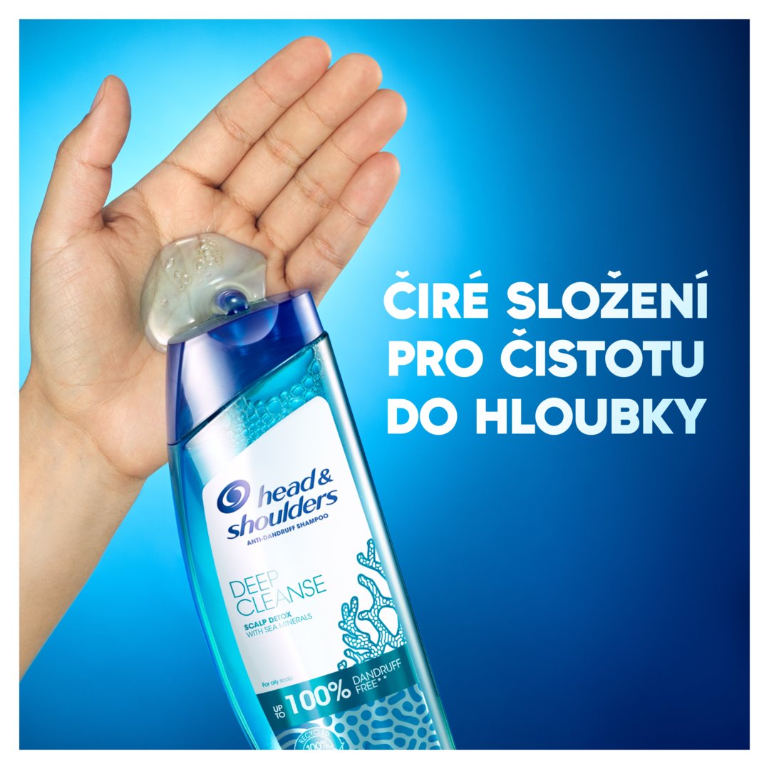 Šampón Head & Shoulders Deep Cleanse Scalp Detox 300ml